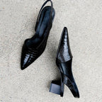 2026 New Summer Women's Retro Commuter Mid-Heel Sandals